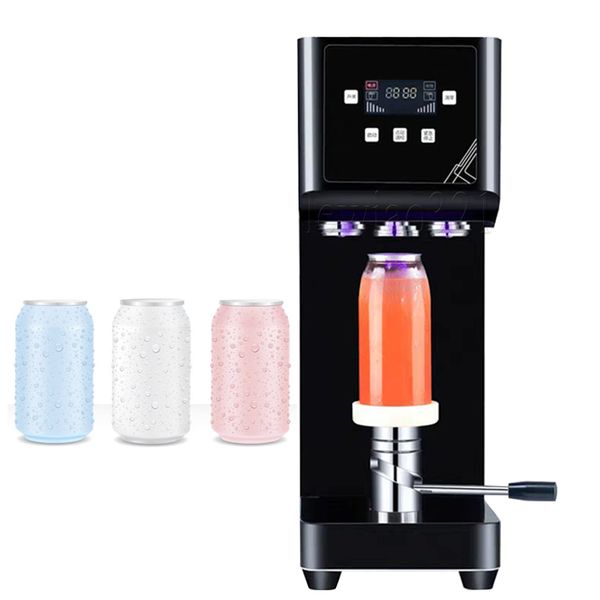 Cans Sealing Machine Drink Bottle Sealer Coffee Tea Can Sealing Machine Beverage bottle Capping Machine