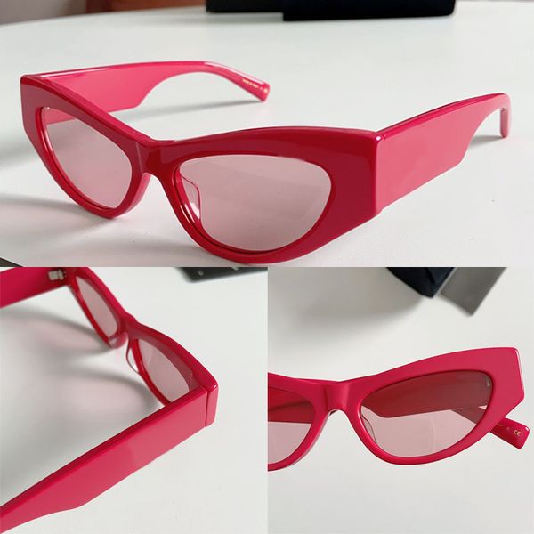 

Elegant sexy women cat eye rectangular sunglasses designer high-quality acetate small frame metal letter logo on temples same style as celebrities DG4450 vacation