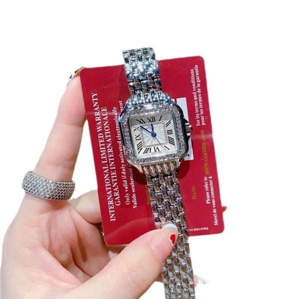 

Designer Carti's Watches Fashion Luxury Watch Classic watches Square Style fashion Women's Watch with Diamonds High-end top quality luxury watch fashion accessories