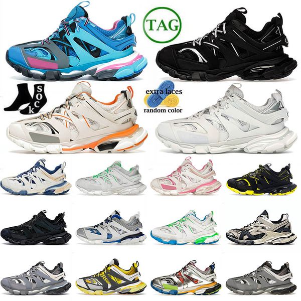 

Designer Shoes Dress Shoes Women Mens Trainers Tracks 3.0 Sneakers Triple Black White Pink Blue Orange Sports Outdoor Sneakers Size 36-45, 17 36-40