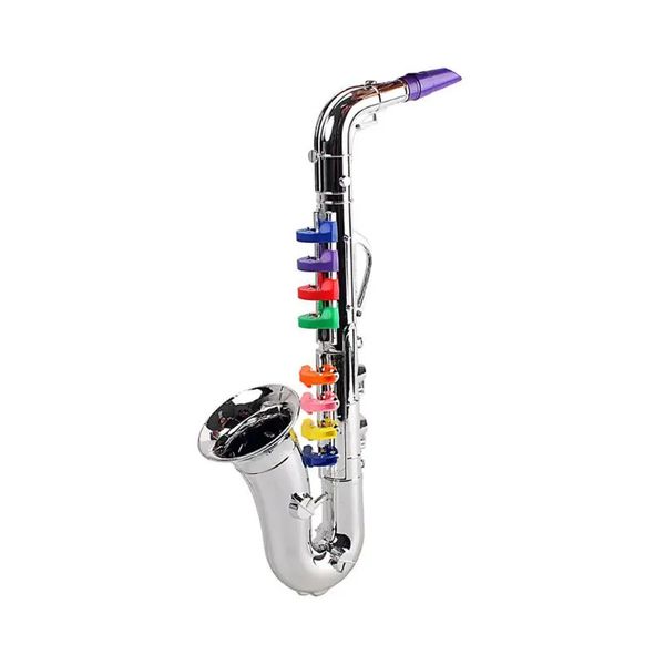 

Children Musical Instrument Toy, 8 Tones Saxophone Trumpet Party Props