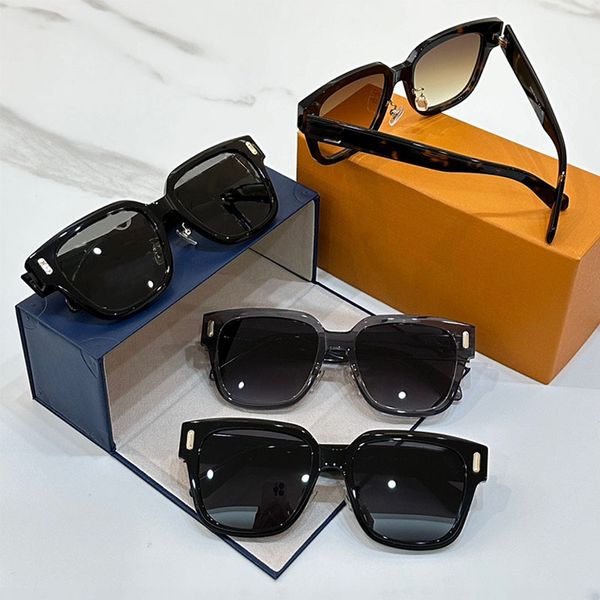 

Designer Confidence Square Sunglasses for men and women with high-quality acetate frame and elegant metal letter logo on temples comfortable and fashionable Z2063U