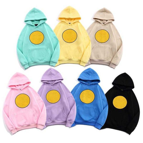 

Mens Tops Winter Cotton Liner Smile Face Simple Hoodies For Men Women Couples Sweatshirts Causal Hot Plain High Quality Popular Soft Streetwear Sweatershirt Hoodie