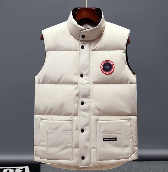 

Canadian veste winter vestido vest Mens down vests luxury bodywarmer fashion jackets Womens Gilet Designer Coat Male Doudoune Luxe Goose veste homme manteau