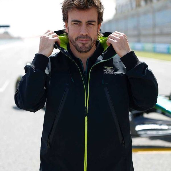 

Aston Martin Windbreakers Mens Jackets For Men F1 Alonso Kimoa Windbreaker Amf1 Lifestyle Wind Breaker Formula One Racing Suit Windproof Jack Bomber Jacket, Black