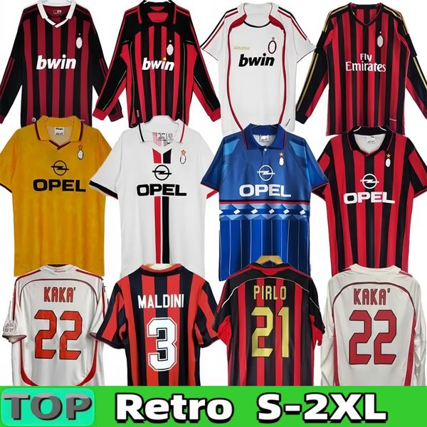 

Baresi BAGGIO 90 91 Retro shirts SOCCER JERSEYS 95 96 97 Gullit 01 02 03 12 Maldini Van Basten football KAKA 06 07 Inzaghi PIRLO Ibrahimovic SHEVCHENKO Vintage shirt, 95/96 third jersey