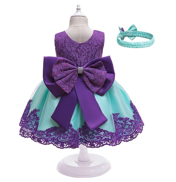 

Kids Designer Girl's Dresses Headwear Sets Cute Dress Cosplay Summer Clothes Toddlers Clothing BABY Childrens Girls Summer Dress E0xm#, Gold