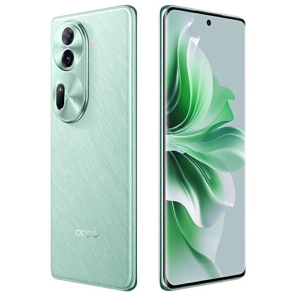 

Original Oppo Reno 11 5G Mobile Phone Smart 12GB RAM 256GB ROM MTK Dimensity 8200 50.0MP NFC 4800mAh Android 6.7" 120Hz AMOLED Curved Screen Fingerprint ID Face
