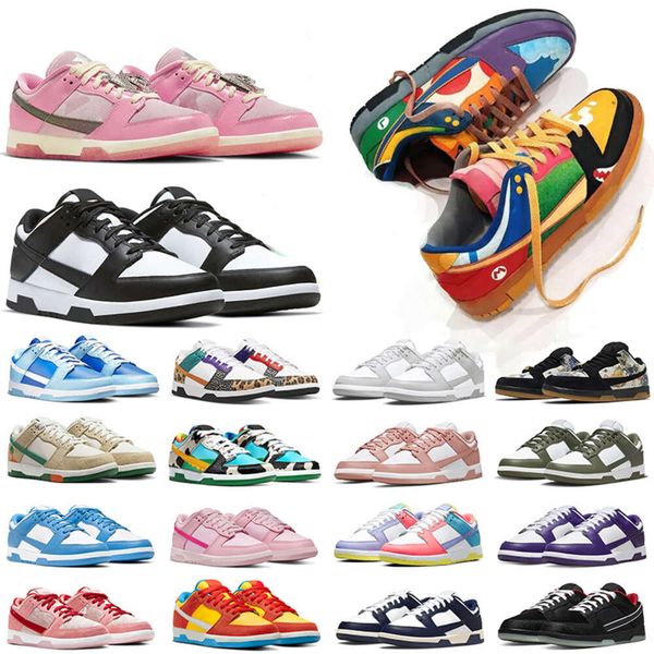 

Designer Casual Shoes Men Women Sneakers White Black Panda Grey Fog UNC GAI Varsity Green Laser Orange Syracuse Mummy Coast Candy Flat Sports Trainers Eur 36-46, Color 26