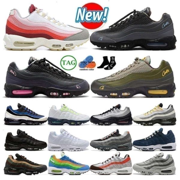 

95s Men Women Max 95 Running Shoes Black White Anatomy Aegean Storm Pink Beam Sequoia Sketch Game Royal Fish Scales Smoke Grey Mens Trainers Sports Sneakers