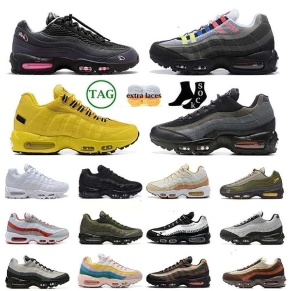 

Top Quality Classic Og Mens Trainers Maxs 95 Runner Running Shoes 95s Pink Beam Sports Outdoor Black White Anatomy of Sketch Neon Tour Yellow Designer Sneakers, B24 olive reflective 40-46
