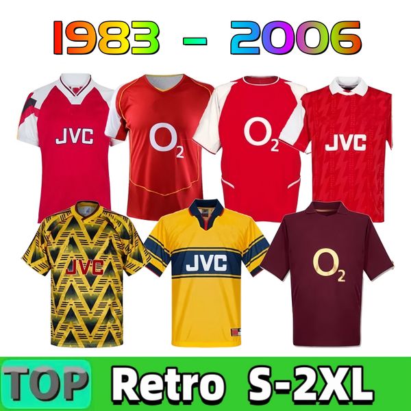 

ARSEN Retro SOCCER JERSEYS HIGHBURY Fabregas FOOTBALL SHIRT V.PERSIE PIRES REYES VIEIRA HENRY 02 03 05 06 98 99 BERGKAMP 94 95 ADAMS Persie 96 97 Galla 86 87 89 WRIGHT, 86/88 home