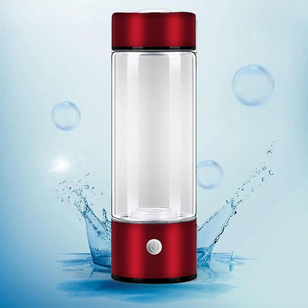 

Water Bottles Hydrogen Bottle Portable Ionizer hine Generator Rich Glass Health Cup, Blue