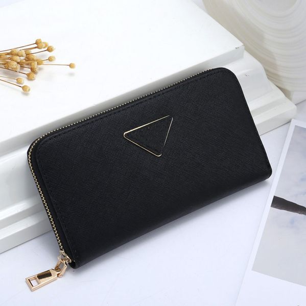 

designer wallet men Business long Wallet leather Card Case holder high quality classic fashion designer purse luxury card wallets pocket bag, P1