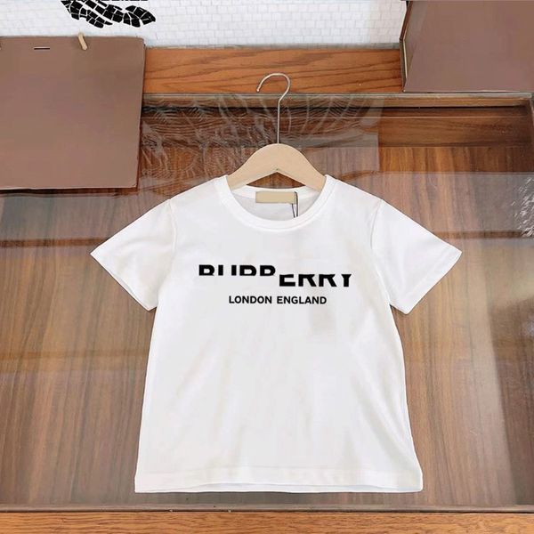 

Kids Cotton T-shirts Luxury T Shirt Boys Girls Tshirt Summer Short Sleeve Tshirts Letter Printed Shirts Casual Clothing Loose Kid Tops CYD23122801, Black