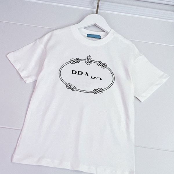 

Designer Baby Clothes Kids Pure Cotton T-Shirt Boys Girls Tshirts Casual Child T-Shirts Soft Clothing P Short Sleeve Shirts Designers Sports Tops CYD23122803, Black