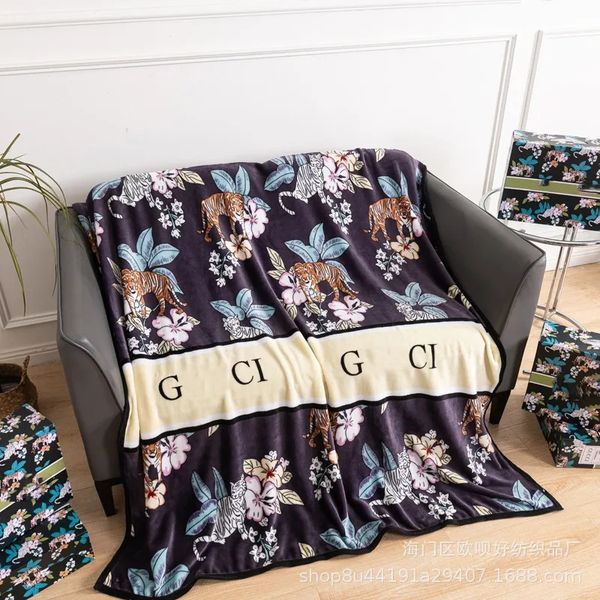 

Letter Blankets Design Flannel Blanket Soft Scarf Warm Shawl Bedspread Knit Throw Sofa, Beige