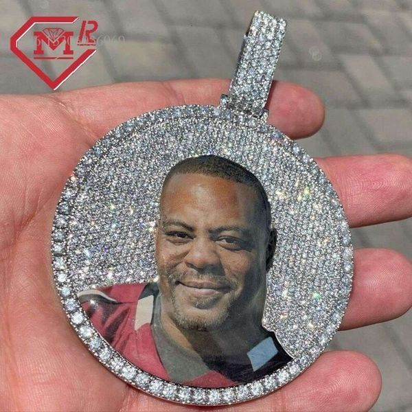 

Memory Picture VVS Sier Hiphop Iced Out Moissanite Custom Pendant