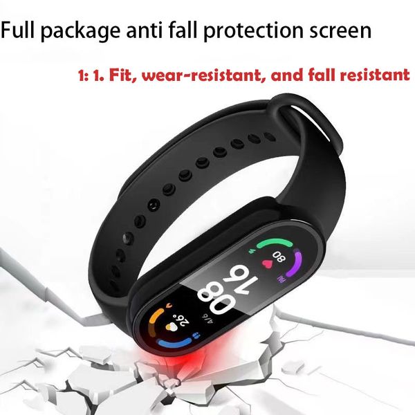 

product New Xiaomi Bracelet8 English Support NFC Sport Modes Multiple dials Ultra large capacity battery Smart Bracelet Screen protector case
