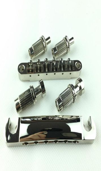

1 set genuine original tuneomatic electric guitar bridge and tailpiece7894747