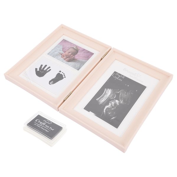 

keepsakes born footprint kit baby commemorative picture frame po 230701