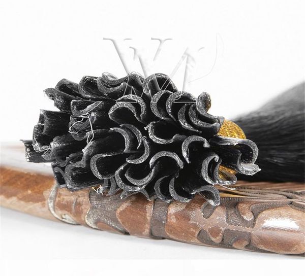 

vmae no shedding malaysian virgin u tip human hair extensions pre bonded 100g afro kinky curly straight body deep wave 4a 4b 4c2251698, Black