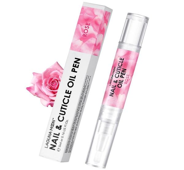 

5ml rose smell rapid absorption nail cuticle oil dead skin remover softener cuticle nail treatment nourish toes skin manicure tool4962050