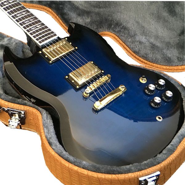 

guitar production plant custom made electric guitar standard blue s guitar