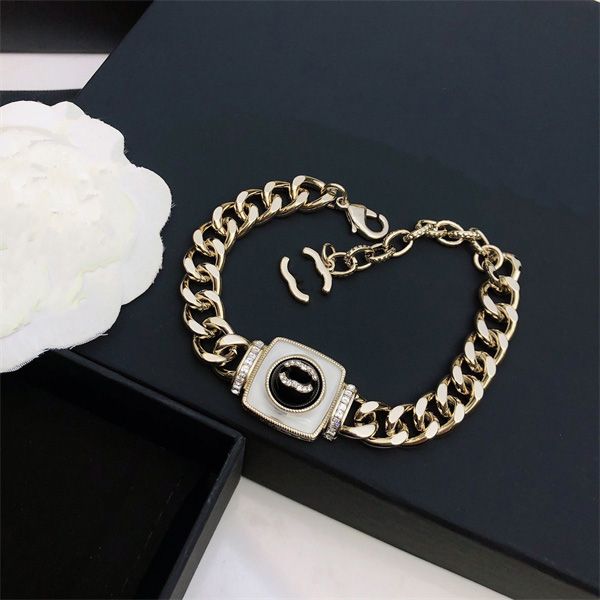 

luxury charm bracelets designer for women classic jewelry letter ccity woman gold bracelets men's cuff bracelet 87, Golden;silver