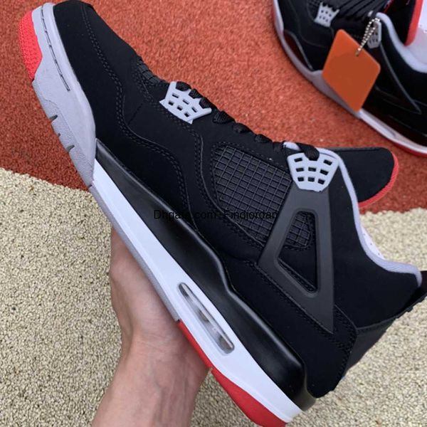 

4s shoes mens black basketball infrared men woman jumpman 4 outdoor running trainers sport sneaker with box, White;red
