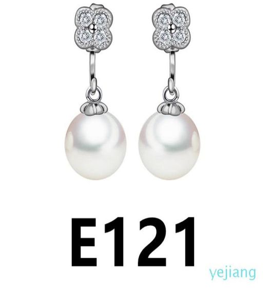 

luxury e121e140 classic women drop earrings for women girl vintage5659480, White