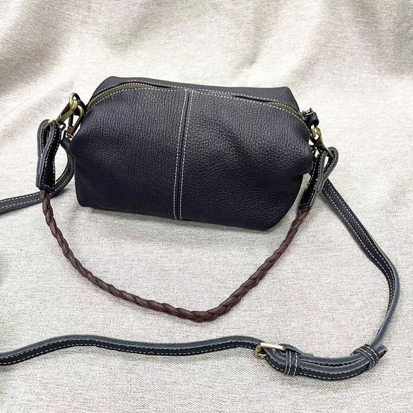 

netizen women's phimosis pillow bag women's bag genuine leather hand in hand bill of lading shoulder crossbody bag versatile women
