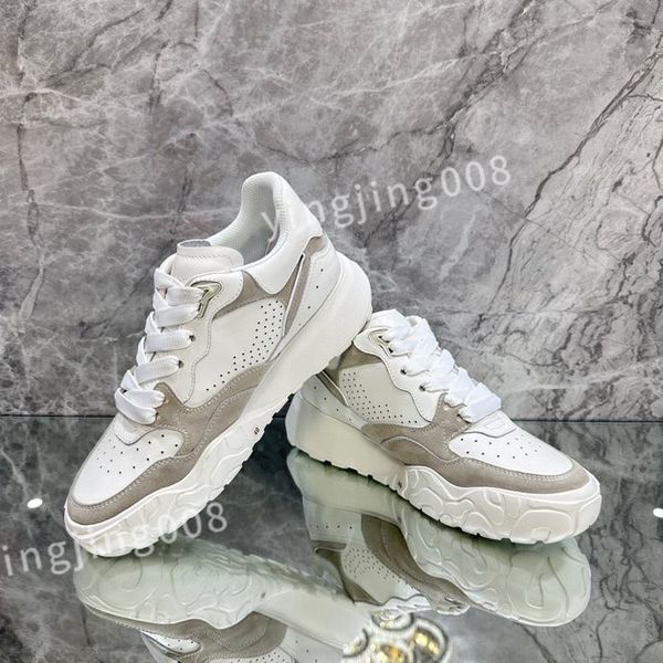 

casual shoes women travel leather lace-up sneaker cowhide fashion trainers woman shoe flat lady sneakers size 35-46 xinshidai230405, Black