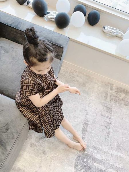 

kid summer girl flower dresses set 110-160 cm fashion designer boutique clothes cotton materials wholesale 2023, Red;yellow