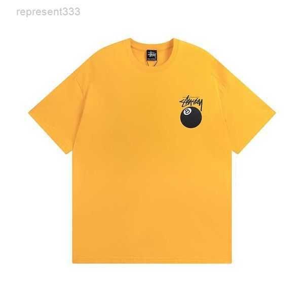 

stussys shirt ice cream niche trendy summer cotton loose fitting men's couple short sleeved t-shirt for n6vl rlzm 7nir, White;black