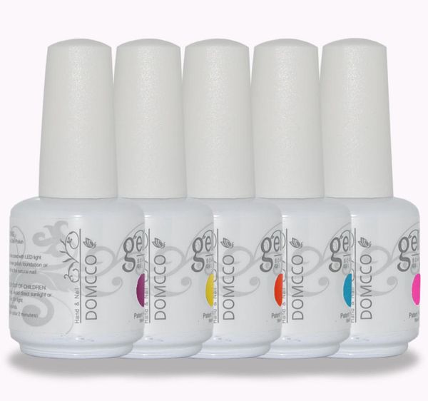 

500pcslot domcco last long soak off led uv gel polish nail art9622858, Red;pink