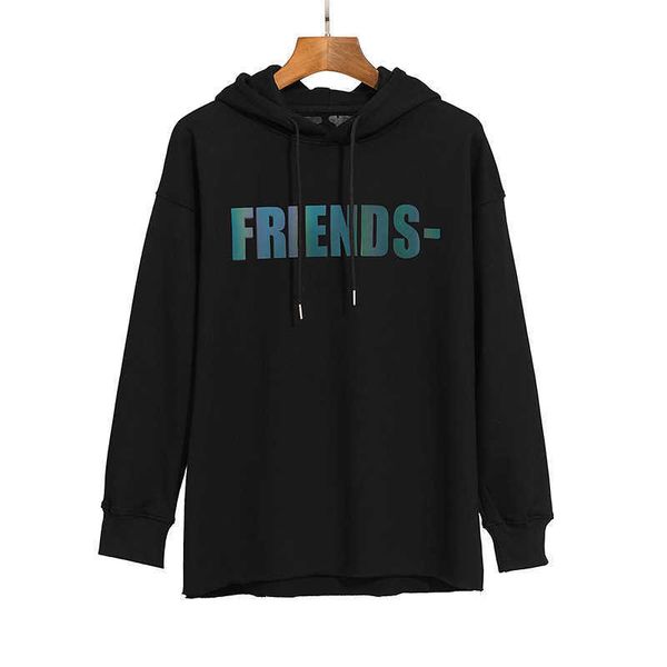 

designer large big v originalluxury new big sweater high grade m magic color hoodie for men and women, White;black