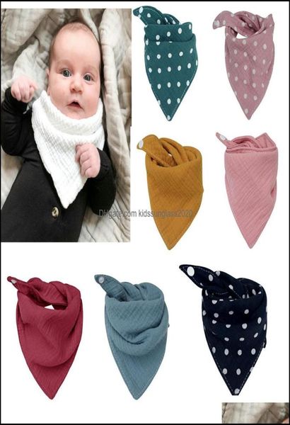 

bibs burp cloths baby feeding baby kids maternity 14colors infant saliva cloth bandana cotton ins triangle pinafore newborn drop d5258650