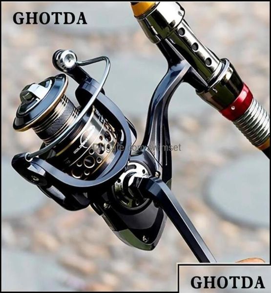 

spinning rods 1836m telescopic fishing rod combo reel set carp kit 220226 drop delivery 2021 sports outdoors xjfshop otb1s4080320