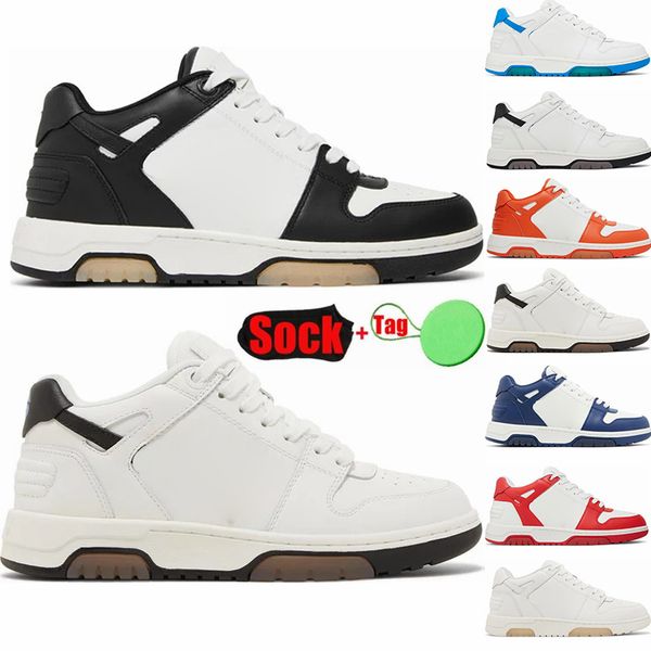 

out of office shoes designer sneaker mens womens running shoes flat leather casual shoes black white grey fog orange luxury fashion platform