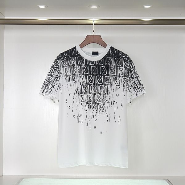 

designer men's t-shirts graphic tees luxury women t shirts summer fashion trend pure cotton breathable short-sleeved t-shirts, White;black
