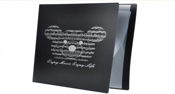 

popular black a4 size file storege folder for music sheets artworks clippings music bear2541604