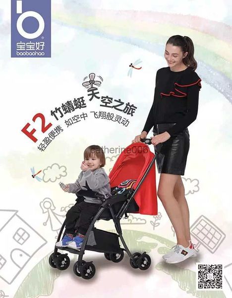 

umbrella super portable baby stroller sitting lying shock absorbing folding winter and summer stroller baby stroller. l230625