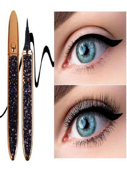 

waterproof self adhesive eyeliner for false eyelashes no need glue to wear lashes liquid eyeliner strong selfadhesive eyelash eye8697224