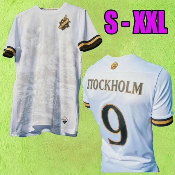 

2023 2024 aik solna soccer jerseys stockholm special limited-edition fischer hussein otieno guidetti thill tihi haliti 132-year history foot, Black;yellow