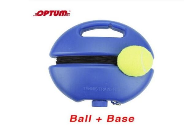 

heavy duty tennis training tool exercise tennis ball sport selfstudy rebound ball with tennis trainer baseboard sparring device6444136