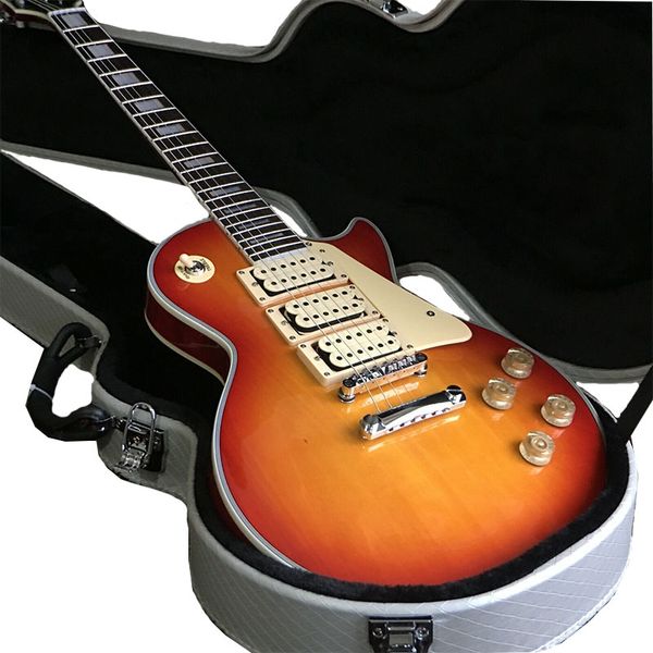 

guitar production plant custom made standard square inlay electric guitar