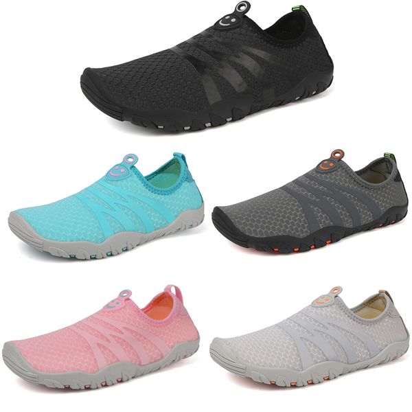 

2023 multi-colored wear resistant drainage quick-drying casual shoes men black blue pink orange trainers outdoor for all terrains