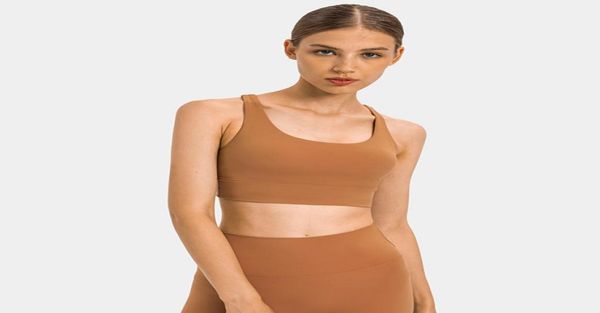 

l002 butterysoft sports bra yoga outfits women fashion skinfriendly cross strap tank classic lady underwear fitness v1931645