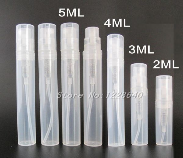 

2ml 3ml 4ml 5ml small plastic perfume spray bottle clear sample mist sprayer atomizer pump perfume bottle4297952